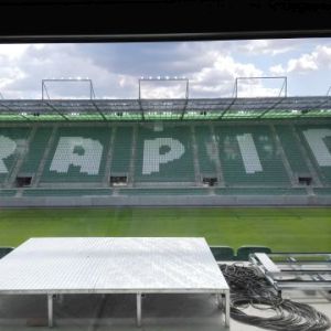 Rapid Wien Bauarbeiten Allianz-Stadion